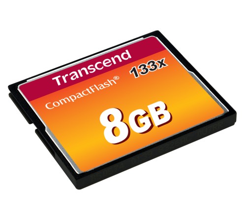 Карта памяти Transcend CompactFlash 133 8GB (TS8GCF133)