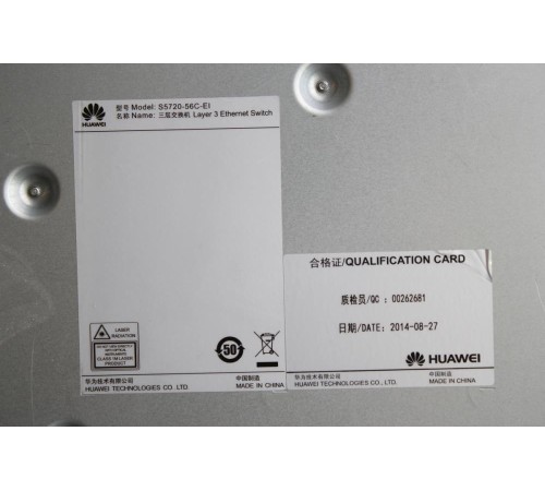 Коммутатор 48GE 4SFP+ 1SL S5720-56C-EI-AC HUAWEI