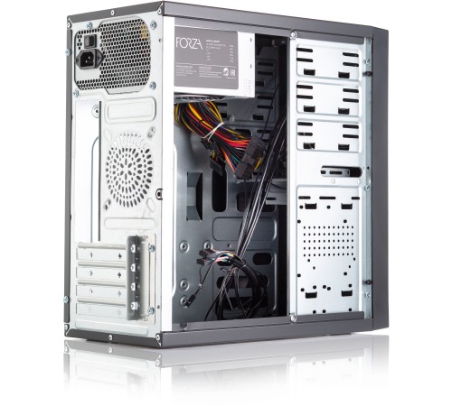 Корпус с блоком питания 450Вт. Foxline Forza FZ-053-SX450R