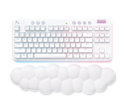 Logitech Gaming Keyboard G715 TKL LIGHTSPEED RGB OFF WHITE Logitech 920-010464 Logitech Gaming Keyboard G715 TKL LIGHTSPEED RGB OFF WHITE Logitech 920-010464