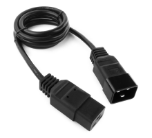 Кабель питания IEC320-C20/IEC320-C19, 220B, 16А, 1.5м