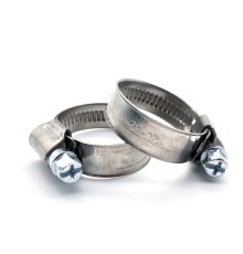 Хомут червячный 20-32/9 W2 нержавеющая сталь 1Л 20-32-7 Н ГОСТ 28191-89