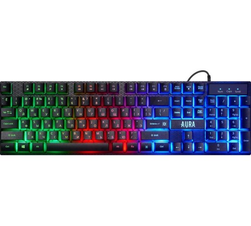 Defender Игровой набор Aura MKP-117 RU,Light [52117] {мышь+клавиатура+ковер}