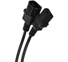 Кабель монитор - компьютер 220V (UPS -> устройство) <VDE> 3G*0.75mm2 VCOM <CE001-CU0.75-3>, 3,0м VCOM CE001-CU0.75-3M
