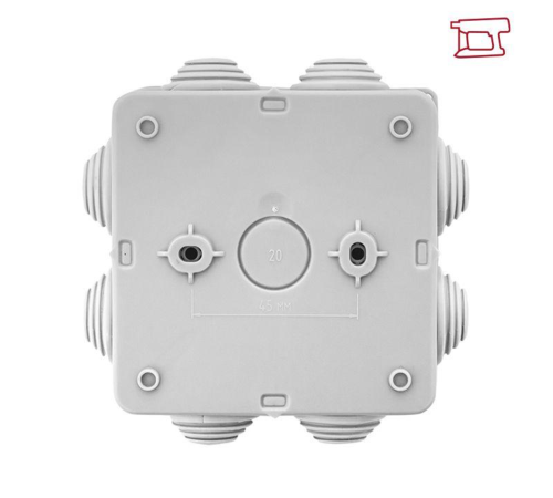 Коробка EKF PLC-KMR-030-031 распаячная 7x