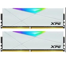 Модуль памяти ADATA   32GB (2 x 16Gb) DDR4 UDIMM, XPG SPECTRIX D50, 3600MHz CL18-22-22, 1.35V, RGB + Белый Радиатор