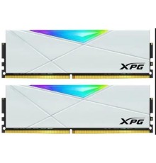 Модуль памяти ADATA   32GB (2 x 16Gb) DDR4 UDIMM, XPG SPECTRIX D50, 3600MHz CL18-22-22, 1.35V, RGB + Белый Радиатор