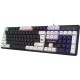 Клавиатура DARK KNIGHT GK-077 RU BL/WH 45077 DEFENDER
