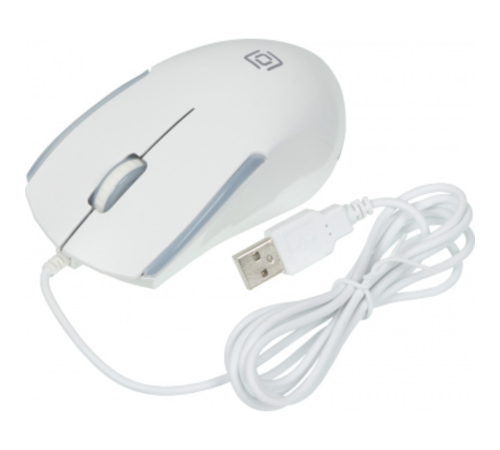 Oklick 245M белый оптическая (1000dpi) USB (3but) [471480]