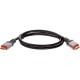 Кабель HDMI 19M/M,ver. 2.1, 8K@60 Hz 1m метал разъемы, Telecom <TCG365-1M> VCOM Telecom TCG365-1M