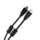 Кабель HDMI-19M --- HDMI-19M ver 2.0+3D/Ethernet,2 фильтра 3m Telecom <TCG200F-3M> VCOM Telecom HDMI (m) - HDMI (m) 3м (TCG200F-3M)