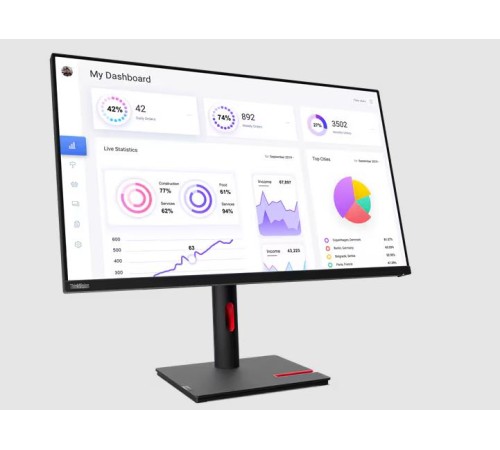 ЖК монитор LENOVO T32P-30/31.5" Cенсорный экран нет/IPS/3840 х 2160 16:9/350/1000:1/14 кг 63D2GAT1EU ЖК монитор LENOVO T32P-30/31.5" Cенсорный экран нет/IPS/3840 х 2160 16:9/350/1000:1/14 кг 63D2GAT1EU