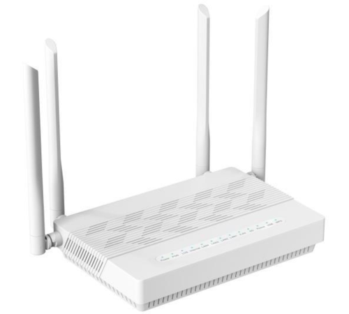 Абонентский терминал BO ONU GPON, 4 порта 10/100/1000Base-T, 1 порт POTS, WiFi 6 Абонентский терминал BO ONU GPON, 4 порта 10/100/1000Base-T, 1 порт POTS, WiFi 6