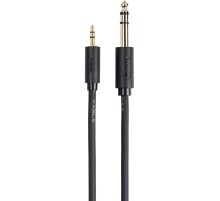 Кабель-адаптер  3.5ST(M)/6.35 ST(M), 3м, Telecom PRO <TAV6165-3M> VCOM Адаптер-переходник Telecom jack 6.35 mm M/Jack 3.5 mm M (TAV6165-3M)