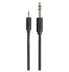 Кабель-адаптер  3.5ST(M)/6.35 ST(M), 1.5м, Telecom PRO <TAV6165-1.5M> VCOM Адаптер-переходник Telecom jack 6.35 mm M/Jack 3.5 mm M (TAV6165-1.5M)