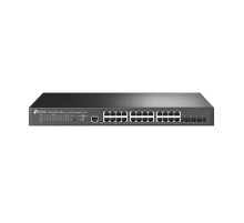 TP-Link TL-SG3428XPP-M2 Управляемый коммутатор JetStream уровня 2+ с 24 портами 2,5 Гбит/с (8 портов PoE++, 16 портов PoE+) и 4 портами SFP+ 10 Гбит/с