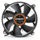 Exegate EX286141RUS Кулер ExeGate EK-11508.PWM (Al, LGA1150/1151/1155/1156/1200, TDP 75W, Fan 90mm, PWM, 1200-2600RPM, Hydro bearing, 4pin, 11-24db, 285г, с термопастой, на винтах, Retail color box)