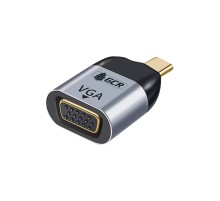 GCR Переходник USB Type C > VGA, M/F, GCR-53392 Переходник Greenconnect USB Type C/VGA (GCR-53395) (GCR-53392)