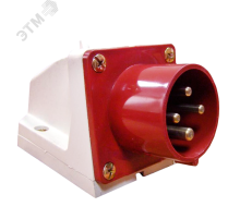 EKF ps-514-16-380 Вилка стационарная 514 3Р+РЕ 16А 380В IP44 EKF PROxima