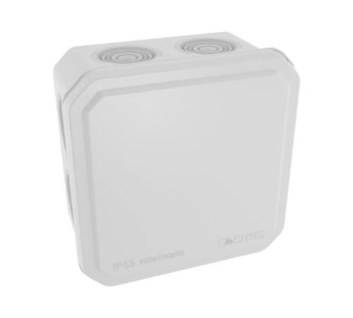 Dkc 53800R Коробка ответвит. с кабельными вводами, IP55, 100 х 100 х 50мм (розница)