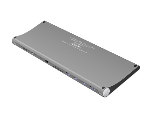 GCR Док-станция 11 в 1 Multiport Aluminum Type C 3.1 на USB 3.0 + 3 x USB 2.0 + Type C PD + HDMI 2.0 + VGA + SD/MicroSD + audio 3.5mm jack, GCR-54220 Greenconnect GCR-54220 GCR Док-станция 11 в 1 Multiport Aluminum Type C 3.1 на USB 3.0 + 3 x USB 2.0 + Type C PD + HDMI 2.0 + VGA + SD/MicroSD + audio 3.5mm jack, GCR-54220 Greenconnect GCR-54220