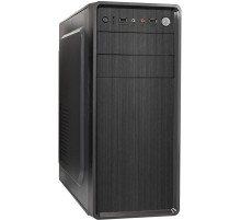 Exegate EX283729RUS Корпус Miditower XP-401 Black, ATX, <без БП>, 2*USB, Audio