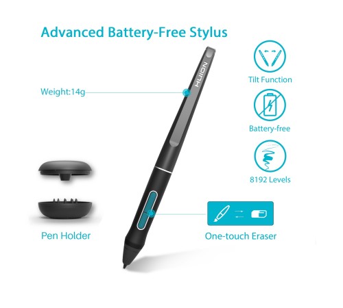 Интерактивный дисплей Huion KAMVAS Pro 12