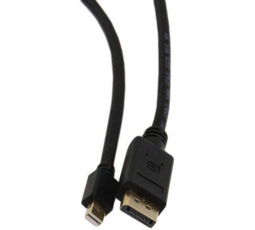 Кабель-переходник 4K*60Hz 1.2V Mini DisplayPort M <--> Display Port M 1,8м Telecom (TA682-1.8M) VCOM Telecom Mini DisplayPort (m) to DisplayPort (m) (TA682-1.8M)