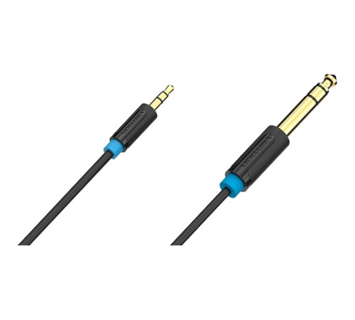 Кабель Vention аудио Jack 6,5 mm M/ 3,5 M - 1,5м Кабель Vention jack 6.5 mm(m)/mini jack 3.5 mm(m) - 1.5 м (BABBG) Кабель Vention аудио Jack 6,5 mm M/ 3,5 M - 1,5м Кабель Vention jack 6.5 mm(m)/mini jack 3.5 mm(m) - 1.5 м (BABBG)