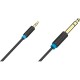 Кабель Vention аудио Jack 6,5 mm M/ 3,5 M - 1,5м Кабель Vention jack 6.5 mm(m)/mini jack 3.5 mm(m) - 1.5 м (BABBG)