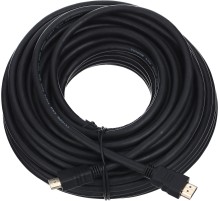 Кабель цифровой HDMI19M to HDMI19M, V1.4+3D, 20m TV-COM <CG150S-20M> VCOM TV-COM HDMI (m) - HDMI (m) 20м (CG150S-20M)