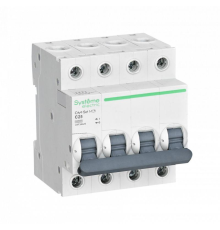 Systeme electric C9F34425 City9 Set Автоматический выключатель (АВ) С 25А 4P 4.5kA 400В