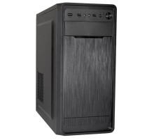 Exegate EX283073RUS Корпус Miditower ExeGate XP-332 Black, ATX, <XP500, Black,120mm>, 2*USB, Audio