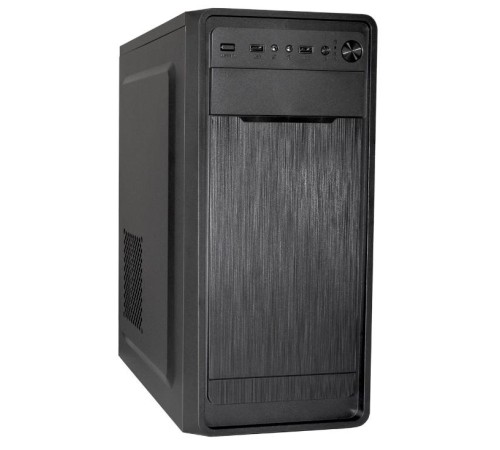 Exegate EX283073RUS Корпус Miditower ExeGate XP-332 Black, ATX, <XP500, Black,120mm>, 2*USB, Audio