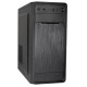 Exegate EX283073RUS Корпус Miditower ExeGate XP-332 Black, ATX, <XP500, Black,120mm>, 2*USB, Audio