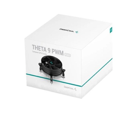 Вентилятор для процессора Deepcool THETA 9 PWM 1700 Soc-1700 4pin Al 95W клипсы низкопрофильный (DP-ICAP-T9P-17)