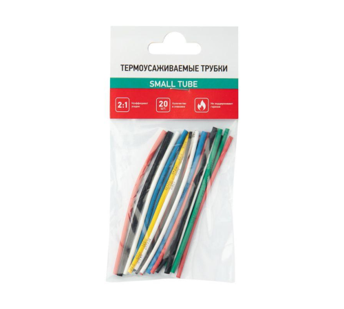 Набор трубок термоусадочных тонкостен. №4 (РЫБОЛОВ) разноцвет. Rexant 29-0104 Набор трубок термоусадочных тонкостен. №4 (РЫБОЛОВ) разноцвет. Rexant 29-0104