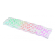 Oklick 420MRL white USB slim Multimedia LED [1091227]