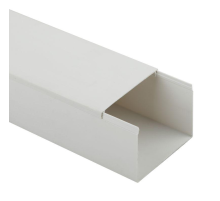 ЭРА Б0031140 Кабель-канал KK-W-80-40  80x40 белый, длина 2 м