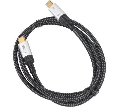 Кабель USB4 TypeC(M)--TypeC(M), 5K@60Hz, 40GBps, PD 240W, 5A, VCOM, 1.2м <CU560-1.2M> Кабель VCOM USB Type-C M/USB Type-C M (CU560-1.2M) Кабель USB4 TypeC(M)--TypeC(M), 5K@60Hz, 40GBps, PD 240W, 5A, VCOM, 1.2м <CU560-1.2M> Кабель VCOM USB Type-C M/USB Type-C M (CU560-1.2M)