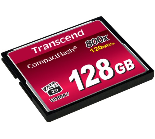 Карта памяти Transcend CompactFlash 800x (TS128GCF800)