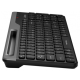 Клавиатура A4Tech Fstyler FBK25 черный беспроводная BT/Radio slim Multimedia