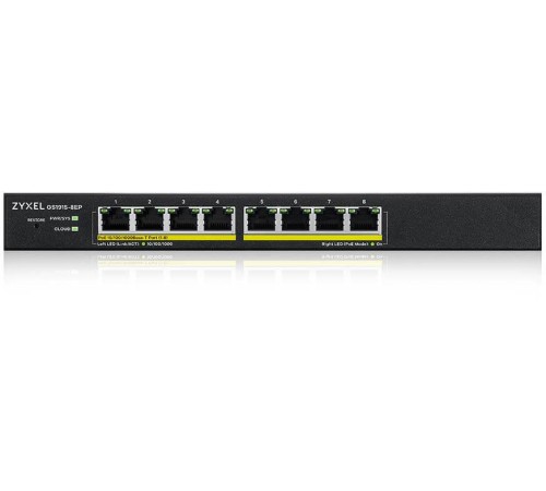 Коммутатор ZyXEL GS1915-8EP-EU0101F Коммутатор ZyXEL GS1915-8EP-EU0101F