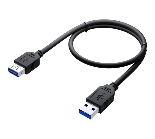 GCR Удлинитель 3.0m USB 3.0, AM/AF, черный, GCR-52702 Удлинитель Greenconnect 3 м (GCR-52702) GCR Удлинитель 3.0m USB 3.0, AM/AF, черный, GCR-52702 Удлинитель Greenconnect 3 м (GCR-52702)