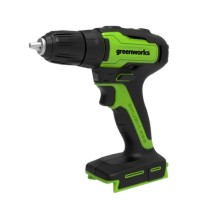 Greenworks GD24DD35K2 Дрель-шуруповерт аккумуляторная, 24V, c 1хАКБ 2 Ач и ЗУ в кейсе [3704007UA]