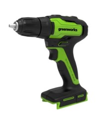 Greenworks GD24DD35K2 Дрель-шуруповерт аккумуляторная, 24V, c 1хАКБ 2 Ач и ЗУ в кейсе [3704007UA]