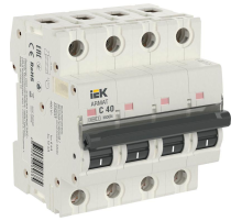 IEK AR-M06N-4-C040 ARMAT Авт. выкл. M06N 4P C 40А