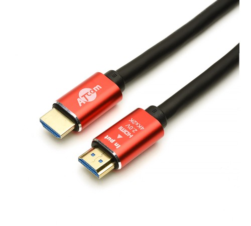 Кабель HDMI 30 m (Red/Gold, в пакете) VER 2.0 ATcom HDMI 2.0 (m) - HDMI 2.0 (m) 30 м (AT5947) Кабель HDMI 30 m (Red/Gold, в пакете) VER 2.0 ATcom HDMI 2.0 (m) - HDMI 2.0 (m) 30 м (AT5947)