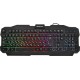 Клавиатура Defender Ultra HB-330L черный USB LED (подставка для запястий)