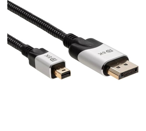 Кабель-переходник Mini DisplayPort M -> Display Port M 1.4V 3м VCOM <CG685-3M> VCOM CG685-3M